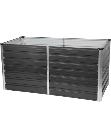 Záhon Strend Pro Garden, vyvýšený, 80x160x77 cm, kov, EXTRA PEVNÝ