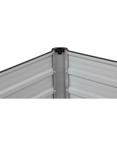 Záhon Strend Pro Garden, vyvýšený, 80x160x77 cm, kov, EXTRA PEVNÝ