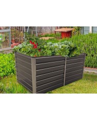 Záhon Strend Pro Garden, vyvýšený, 80x160x77 cm, kov, EXTRA PEVNÝ