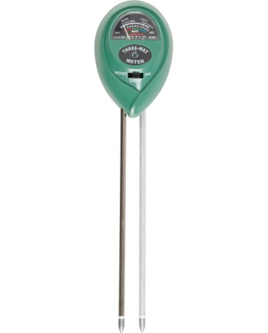 Merač Strend Pro 3v1, pôdnych vlastností, PH, vlhkosť, intenzita svetla, 26x6x4 mm, tester