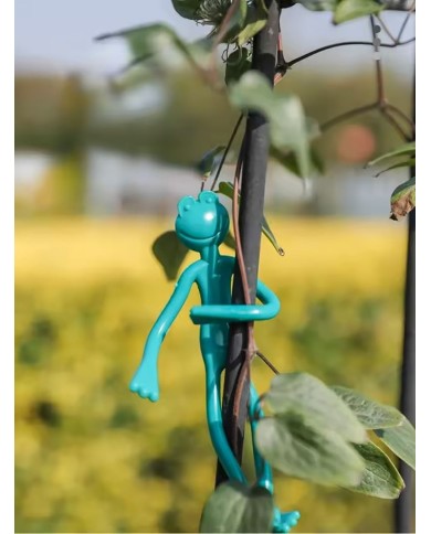 Viazač Strend Pro, na rastliny, žaba, 13,5 cm. plast, bal. 2 ks