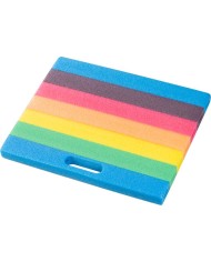 Podložka pod kolená Strend Pro, farebná, 35x30x3 cm, do záhrady, penová