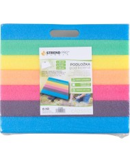 Podložka pod kolená Strend Pro, farebná, 35x30x3 cm, do záhrady, penová