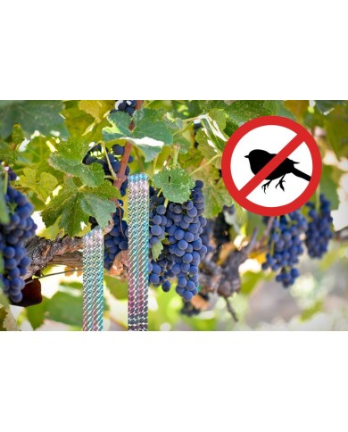 Plašič vtákov Strend Pro, páska, reflexná, 4,8 cm, L-50 m, odpudzovač