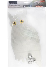 Plašič vtákov Strend Pro, sova, reflexná, s rolničkou, 41,5x20 cm, bal. 2 ks
