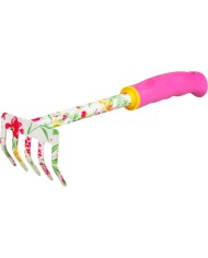 Hrabličky Strend Pro, záhradnícke, potlač kvetov, ružové, 30x8,5 cm, Ladies line