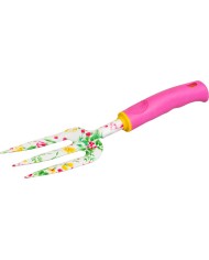 Vidlica Strend Pro, záhradnícky, potlač kvetov, ružový, 30x8 cm, Ladies line