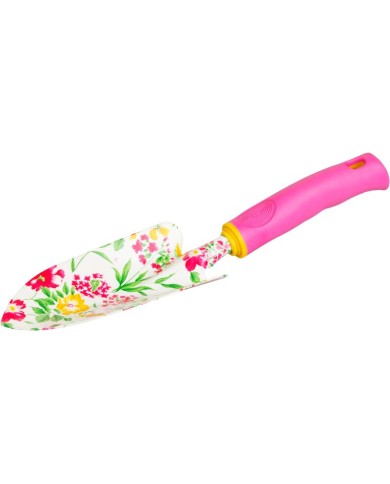 Lopatka Strend Pro, záhradnícka, potlač kvetov, ružová, 32x8 cm, Ladies line