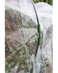 Klipsy na uchytenie fólie Strend Pro, na pareniská, na fóliovník, zelené, 8 mm, bal. 8 ks