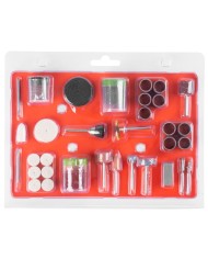 Sada brúsnych teliesok Strend Pro RGT1081, 105 dielna, mini, do priamej brúsky, so stopkou