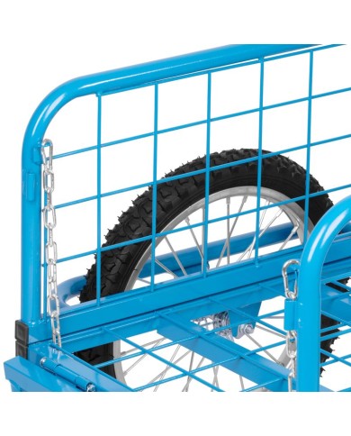 Vozík Victor BLUE, prepravný, koleso nafukovacie, max. 100 kg