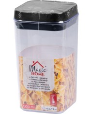 Dóza MagicHome, so silikónovým tesnením, 1300 ml, 106x106x190 mm, stohovacia
