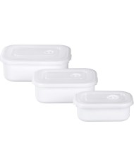 Dóza MagicHome Lunchbox set MB41, sada 3 ks, 700/1300/2100 ml, obdĺžniková, otvárateľné veko