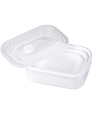 Dóza MagicHome Lunchbox set MB41, sada 3 ks, 700/1300/2100 ml, obdĺžniková, otvárateľné veko