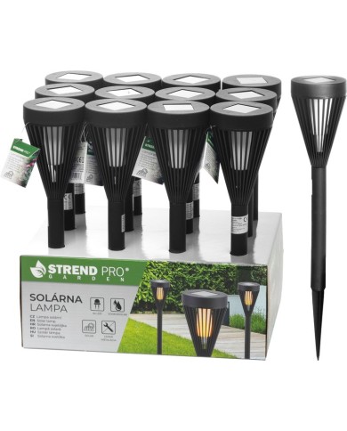 Lampa Strend Pro Garden Amorfa, solárna, 7,5x39,5 cm