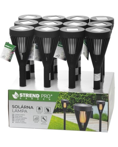 Lampa Strend Pro Garden Amorfa, solárna, 7,5x39,5 cm