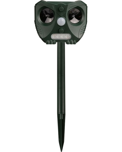 Odpudzovač Strend Pro, ultrazvukový, na zver, solárny, 15,5x7x48,5 cm