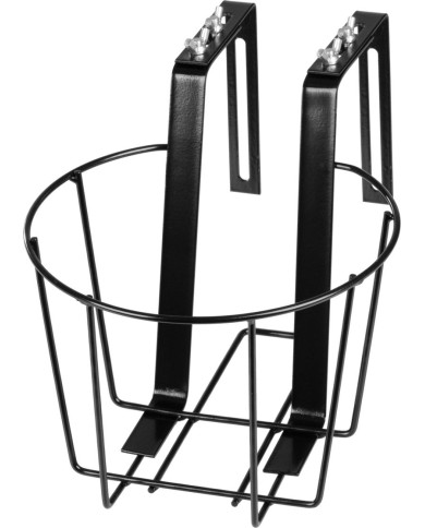 Držiak Strend Pro, vešiak, kovový, na kvetináč, na zábradlie, 27x20x20 cm