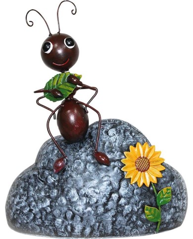 Dekorácia MagicHome Mecco, Mravec, plech, 24x15x30 cm