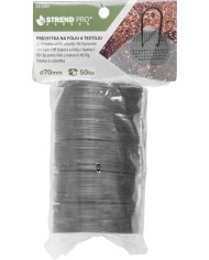 Príchytka Strend Pro, na fóliu a textíliu, upevňovacia, záhradná, 7 cm, bal. 50 ks