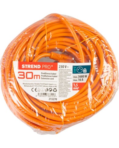 Kábel DG-YFB01 L-30 m, predlžovací, Orange