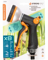 Pištoľ Strend Pro Garden, zavlažovacia, záhradná, 8 vzorov, plast
