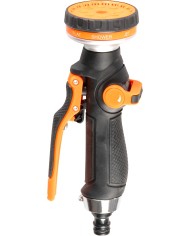 Pištoľ Strend Pro Garden, zavlažovacia, záhradná, 8 vzorov, plast