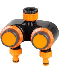 Časovač Strend Pro Garden, rozbočovač, záhradný, 2-way