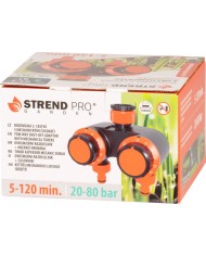Časovač Strend Pro Garden, rozbočovač, záhradný, 2-way