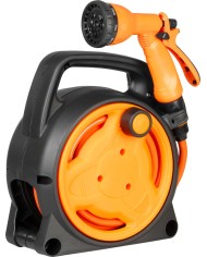 Navíjač Strend Pro Garden, so záhradnou hadicou, pištoľ, 10m, 5/16"