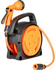 Navíjač Strend Pro Garden, so záhradnou hadicou, pištoľ, 10m, 5/16"