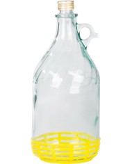 Demižón Strend Pro Stella, 3 lit., sklenený na víno a pálenku s uzáverom