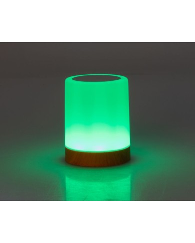 Lampa Strend Pro, stolná, stmievateľná, USB, voľba intenzity a farby svetla, RGB, s hákom na zavesenie