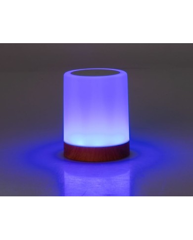 Lampa Strend Pro, stolná, stmievateľná, USB, voľba intenzity a farby svetla, RGB, s hákom na zavesenie