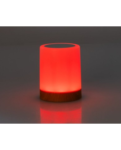 Lampa Strend Pro, stolná, stmievateľná, USB, voľba intenzity a farby svetla, RGB, s hákom na zavesenie