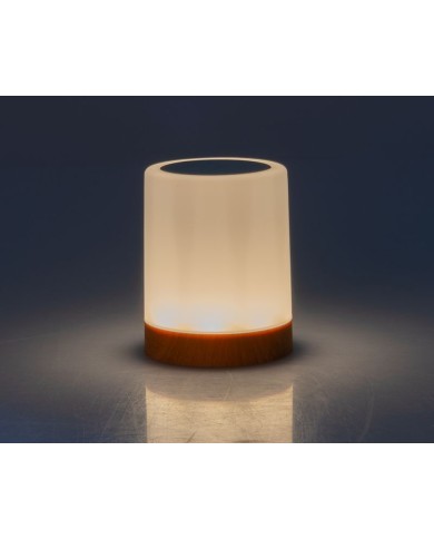 Lampa Strend Pro, stolná, stmievateľná, USB, voľba intenzity a farby svetla, RGB, s hákom na zavesenie