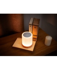 Lampa Strend Pro, stolná, stmievateľná, USB, voľba intenzity a farby svetla, RGB, s hákom na zavesenie