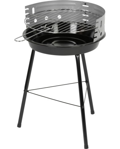 Gril Strend Pro Fabio, BBQ, na drevené uhlie, 38x38x55 cm