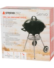 Gril Strend Pro Servo, BBQ, na drevené uhlie, 45x52,5x73,5 cm