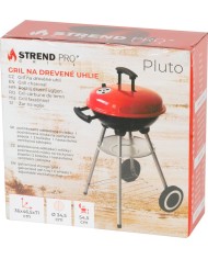 Gril Strend Pro Pluto, BBQ, na drevené uhlie, 36x46,5x71 cm