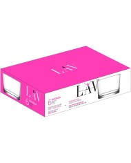 Pohár Bodega, LAV, sklenený, na drink, 240 ml, 82x58 mm, bal. 6 ks