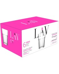 Pohár Aras, LAV, sklenený, na likér/destilát, 45 ml, 49x56 mm, bal. 6 ks