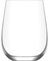 Pohár Gaia, LAV, sklenený, na vodu, 475 ml, 70x111 mm, bal. 6 ks