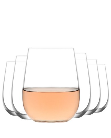 Pohár Gaia, LAV, sklenený, na vodu, 475 ml, 70x111 mm, bal. 6 ks