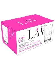 Pohár Line, LAV, sklenený, na vodu, 205 ml, 68x99 mm, bal. 6 ks