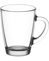 Hrnček Vega, LAV, sklenený, na kávu/čaj, 250 ml, 76x100 mm, sada 6 ks