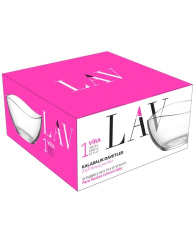 Misa Vega, LAV, sklenená, 1880 ml, 210x105 mm