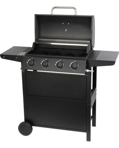 Gril Strend Pro Malaga, BBQ, plynový, 4 horáky