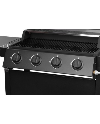 Gril Strend Pro Malaga, BBQ, plynový, 4 horáky
