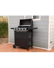 Gril Strend Pro Malaga, BBQ, plynový, 4 horáky